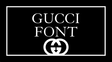 gucci granjon font.